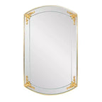 Howard Elliott 23"x39.25" Brockwell Gold Gilded Rectangular Vanity Mirror