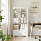 Étagère en bois à 5 niveaux, armoire de rangement, bureau, salle d'étude, cuisine