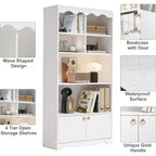 Étagère en bois à 5 niveaux, armoire de rangement, bureau, salle d'étude, cuisine