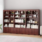 Étagère en bois à 5 niveaux, armoire de rangement, bureau, salle d'étude, cuisine