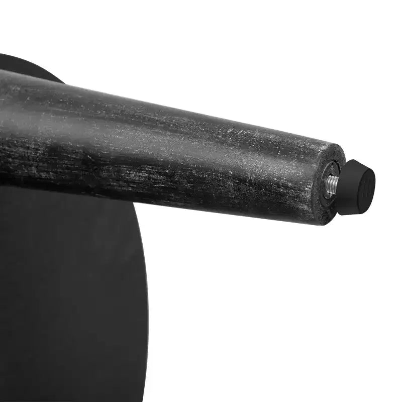 Bahut de Rangement avec Portes Vitrées et Étagères Réglables, Noir