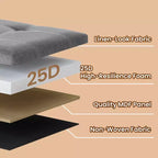 Banc de rangement ottoman avec rangement, repose-pieds, banc de chambre pliable, supporte 300 kg