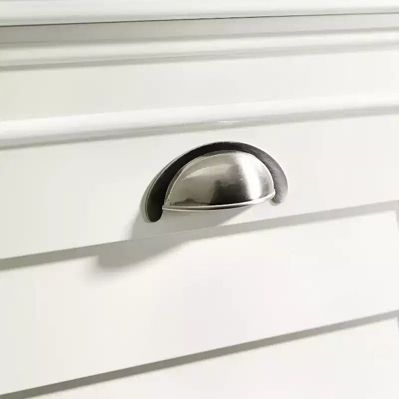 Panier à linge en bois avec doublure amovible, 2 compartiments
